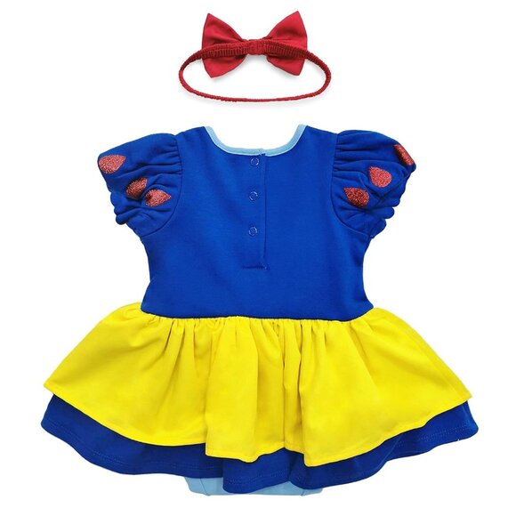 Disney Baby Snow White Costume 18-24 Months Dress Halloween Princess Store NEW - Picture 5 of 9